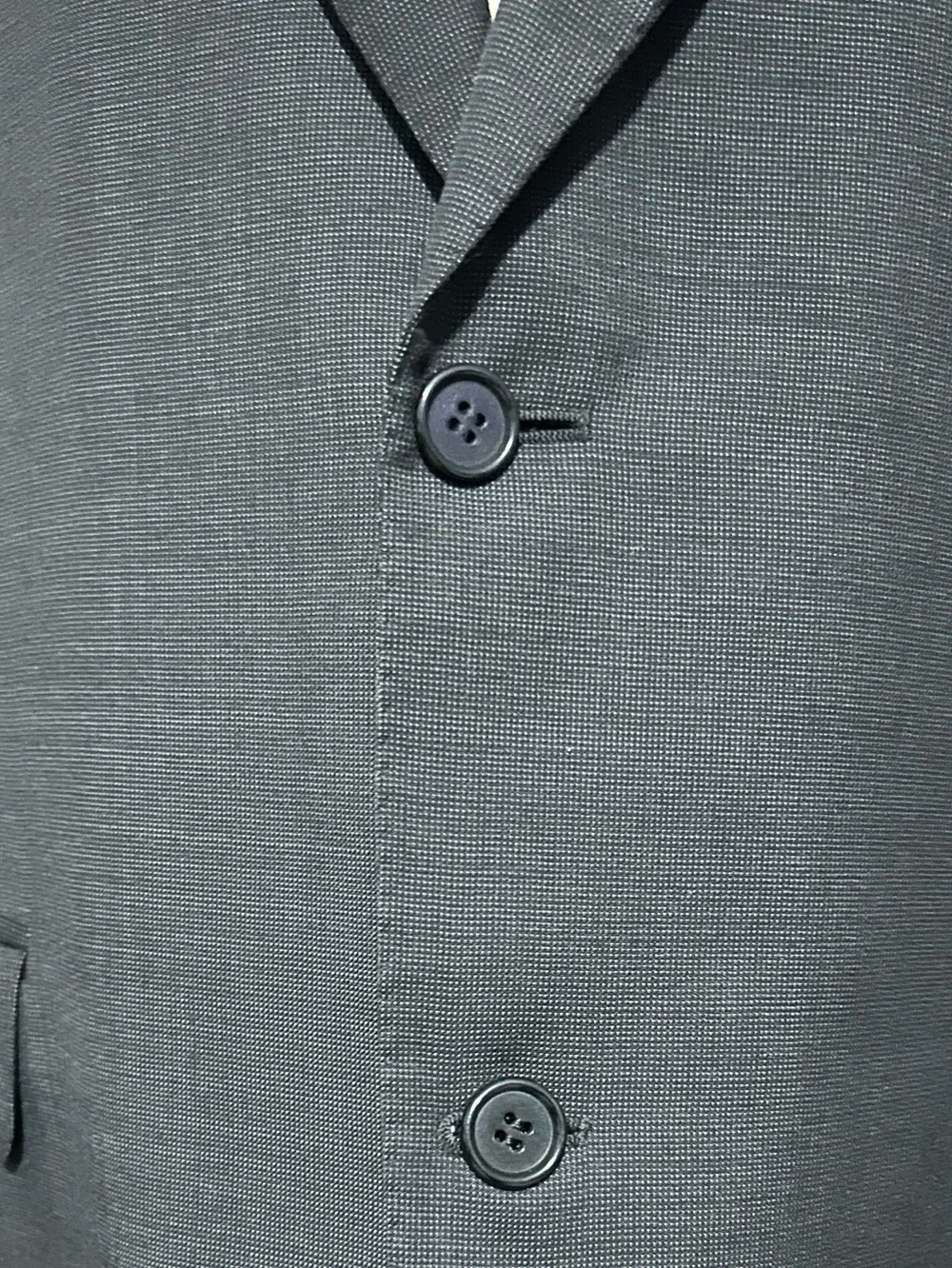Canali single-breasted suit jacket Gray 100% Pure Wool 52R